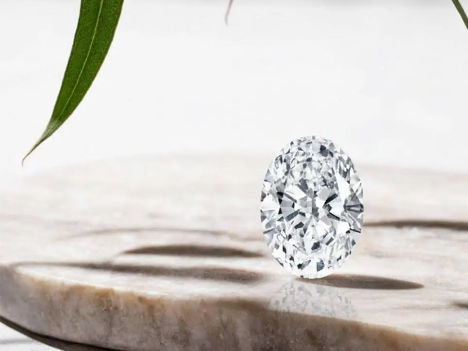 18.30 carat Oval diamond