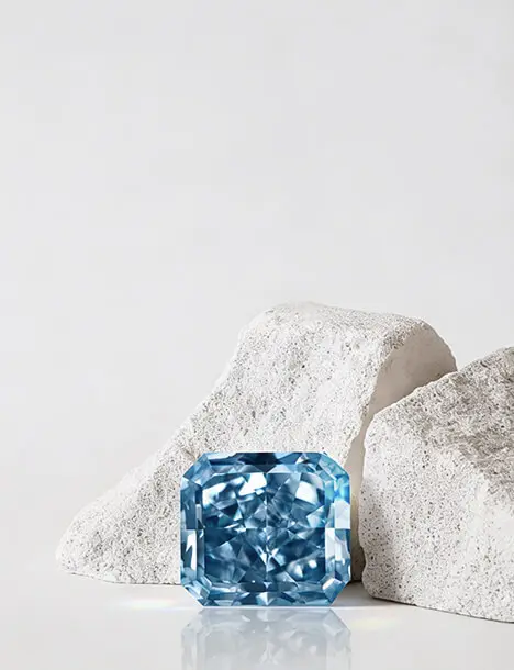 Fancy Vivid Blue Radiant